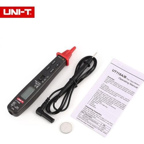UNI-T UT118B Pen Type Digital Multimeter AC/DC Voltmeter Resistance Capacitance Tester