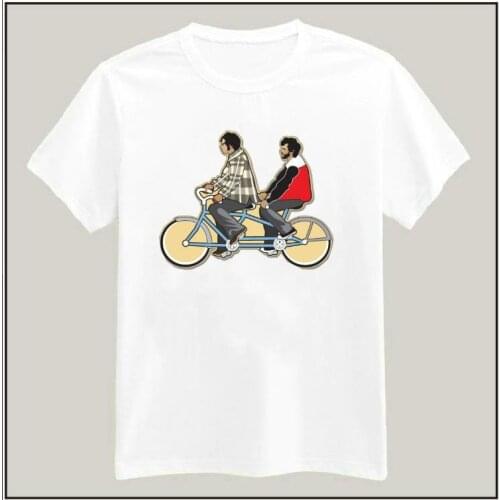 Fashion Women Tshirt Flight of Conchords Print Hipster Casual Cotton Harajuku Top Tee Whtie Big Size S-XXXL Drop Ship HH305-83