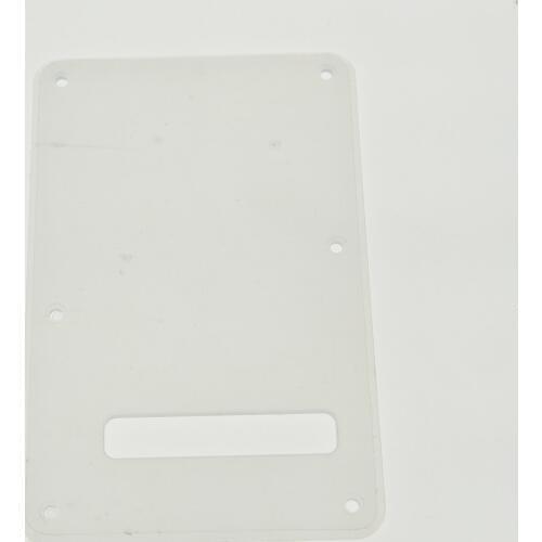 KAISH Transparent ST Style Guitar Tremolo Spring Cover Clear Back Plate