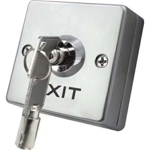 Zinc Alloy GATE DOOR Exit Button Exit Switch Door Exit Push Button Release Switch Opener For Door Access Control System