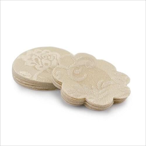 Hot sale lace Women Invisible breast Nipple Covers Overlays on Bra Nipple Stickers Chest Stickers Adhesivo Bra Accessories