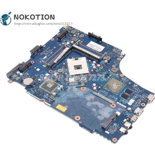 NOKOTION P7YE0 LA-6911P For Acer aspire 7750 7750G Laptop Motherboard HM65 DDR3 HD7400M MBBVV02001 MB.BVV02.001 MAIN BOARD