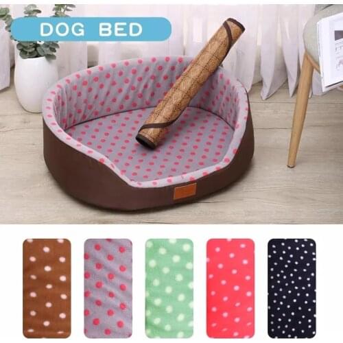 Dog Bed Soft Sofa Kennel Comfortable Sleeping Beds Puppy Breathable Durable Blanket Cushion for Small Medium Dogs Pet Supplies