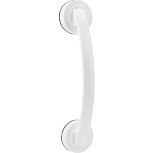 1PC Wall Suction Cup Grab Bar Self-Adhesive Hook Balance Assist Bar Bath Shower Pull Securely Attached Grab Bar Support