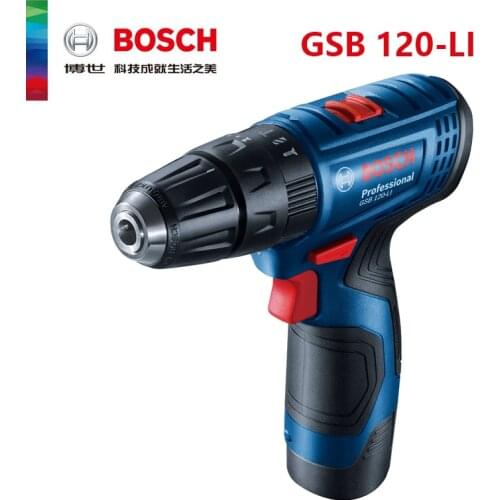 Bosch GSB 120-LI Lithium Battery Hand Drill Multi-Function Impact Drill Electric Screwdriver Bosch Professional Power Tool