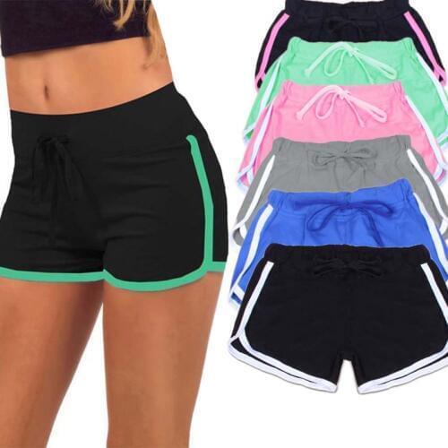 6 Colors Fashion Stretch Waist Casual Shorts Woman 2020 High Waist Black White Shorts Harajuku Beach Sexy Short WomenS Clothing