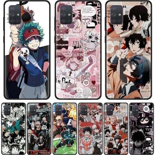 Shoto Todoroki My Hero Academia Case for Samsung Galaxy A21S A51 A71 A70 A50 A30 A30s A20e A20 A10 A10s Silicon Fall Cover Shell