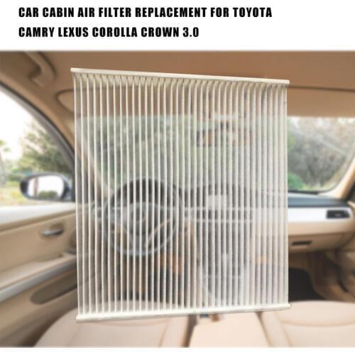 Cabin Air Filter Replacement Clean Living Basic Dust Filter Activated Carbon For Toyota Camry 2.4 87139-33010 Car Styling