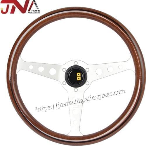 Universal Car Steering Wheel Copy wood 14inch 358mm Auto Racing Drifting Steering wheel