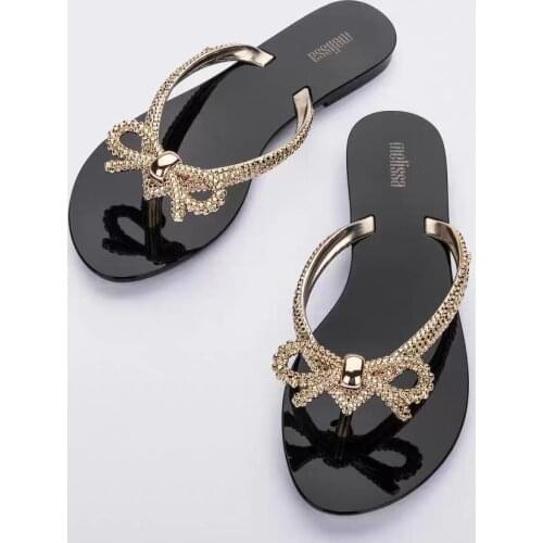 Melissa Harmonic Garden Women Jelly Sandals 2020 Fashion Women Jelly Shoes Flip Flop Slipper Melissa Adulto Female Shoes