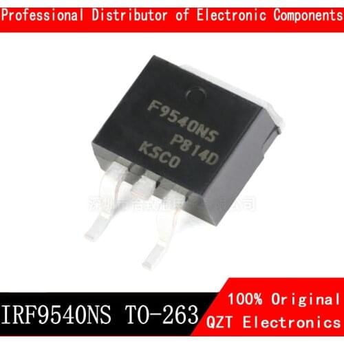10pcs/lot IRF9540NSTRLPBF TO-263 IRF9540S TO263 F9540S F9540NS IRF9540NS D2PAK 23A 100V SMD MOSFET new original In Stock