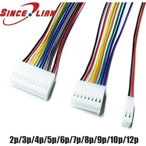 20pcs Jumper Wire Dupont Line 30cm Single Head 1007#26AWG 1P 2 3 4 5 6 7 8 10 12Pin Dupont cable connector Dupont Header