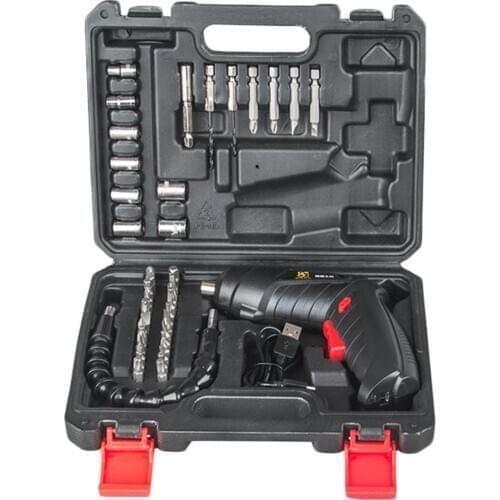 3.6V Electric Screwdriver Rechargeable Drill Electrical Tools Screwdriver Charging Electric Screwdriver Set + Drill Parts