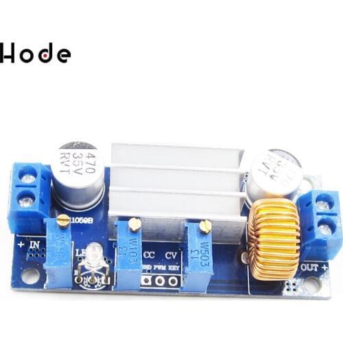 Automatic Protection 5A Max DC-DC XL4005 Step Down Buck Power Supply Module Adjustable CC/CV Lithium Charge Board for Arduino