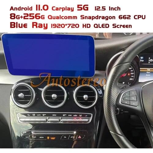12.3 Android 10.0 128GB For Mercede Benz CLA C117 GLA X156 A Class W176 2013-2019 Car GPS Navigation AutoStereo Multimedia Radio
