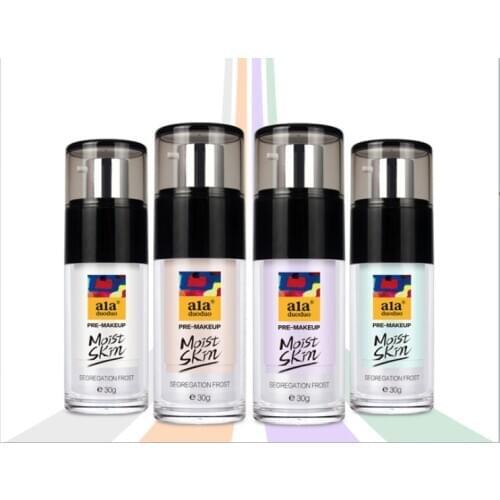 30g Make Up Base Primer Cream liquid foundation conclear vacuum bottle Makeup brightening moisturizing Long Wear Oil Control