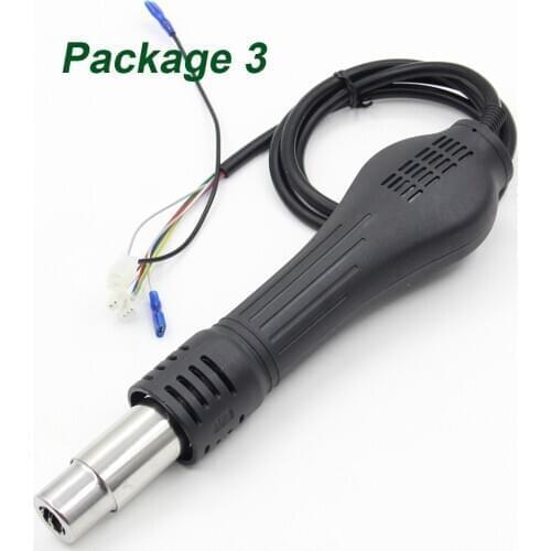 BGA Hot air gun Air gun handle for YIHUA SAIKE 853D 862D+ 852D 909D 852D+ Solder Station
