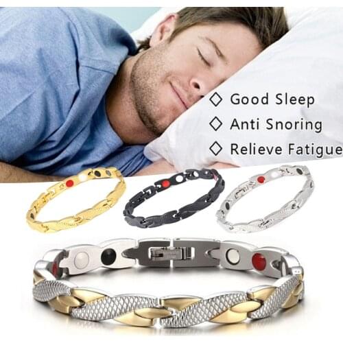 Fashion bracelet Stainless Steel Healthcare Weight Loss bracelet Slimming Healthy Stimulating Acupoints Gallstone