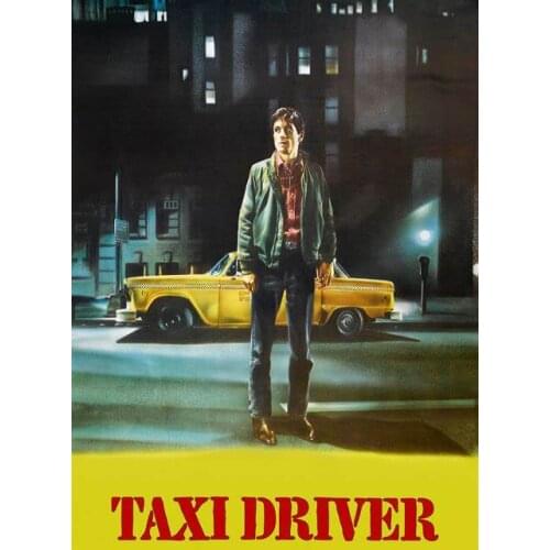 TAXI DRIVER Movie Art print Silk poster Home Wall Decor