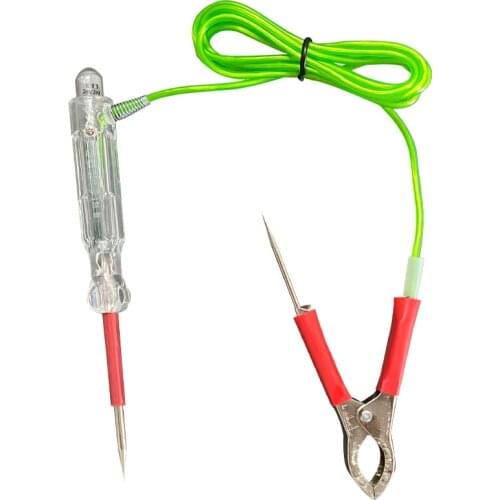 Diagnostic Tools DC 6V 12V 24V Copper Auto Car Light Circuit Tester Lamp Voltage Test Pen Detector Probe Light System Test