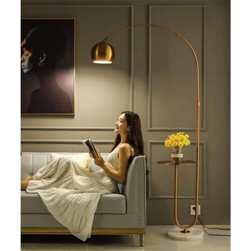 ZC-ECC Nordic fishing floor lamp living room sofa bedside Living Room Sofa Reading Lights Bedroom Bedside Lights Free Shipping