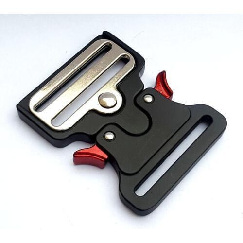 Metal Quick Side Release Buckles for Webbing Tactical Belt Safety Strong Hooks Clips DIY decoration Outdoor Luggage Accessories