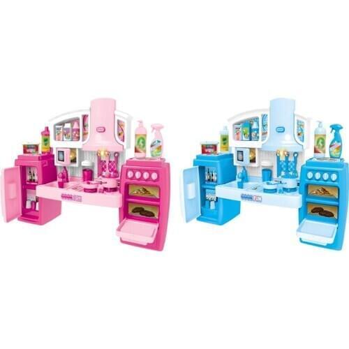 Cooking Toys Set Music Pretend Accessories Kitchen Toys Set Kitchen Game Play Cooking Utensils Set for Kids
