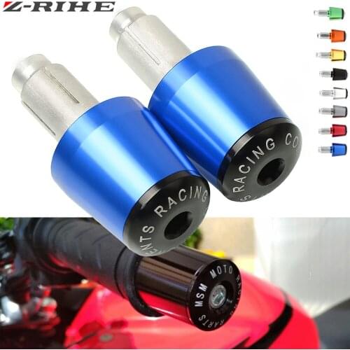 New Arrival 7/8'' 22 MM Motorcycle CNC Billet Handlebar Grips Bar Ends Slider for Honda XADV 750 Yamaha Kawasaki dirt bike