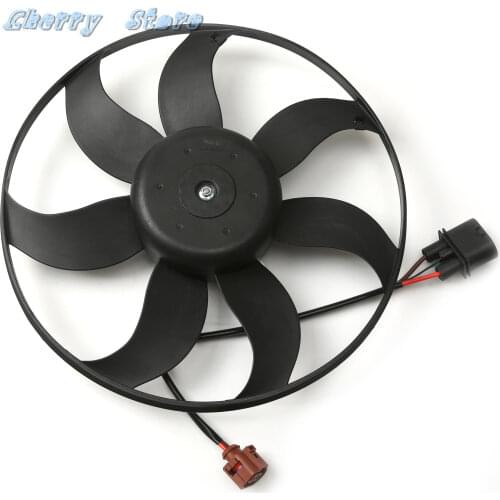 NEW 3C0 959 455 F Cooling Systems Radiator Fan Auxiliary Radiator Cooling Motor Fan For VW Golf Jetta Rabbit Passat AUDI TT A3