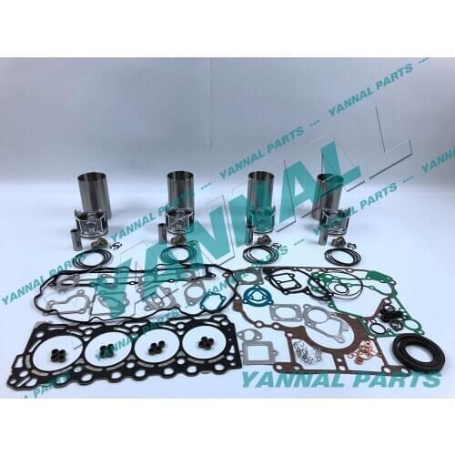 New V3307 Overhaul Kit With Piston Ring Full Gasket Kit For Kubota Engine