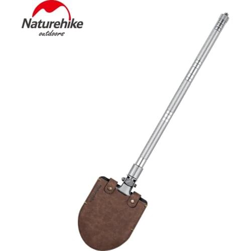 Naturehike Outdoor Equipment Multifunctional Foldable Splittable Camping Shovel Portable Wilderness Survival Tool