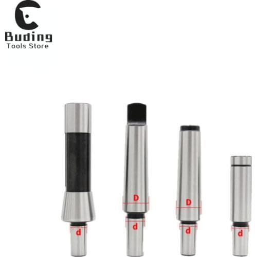 B10/B12/B16 Morse Taper Drill Chuck Arbor Connecting Rod Carbon Steel Lathe Accessories 1PCS Industrial Morse Taper Connecting