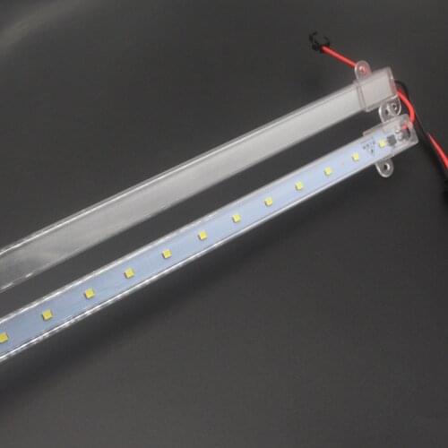 LED Bar Light AC220V High Brightness LED Tube 50cm 72LEDs 2835 LED Rigid Strip Energy Saving LED Fluorescent Tubes 5pcs/lot