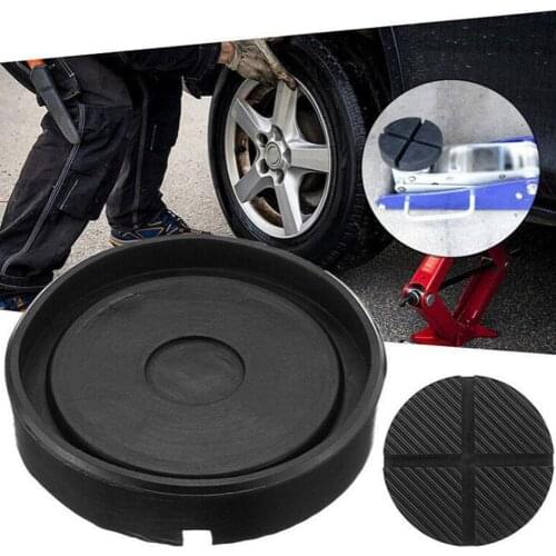 Universal Car Parts Rubber Jack Support Block Frame Slotted Pad Pad Lift Black Floor Adapter Rubber Protector Jack Jack Rub Q6P6