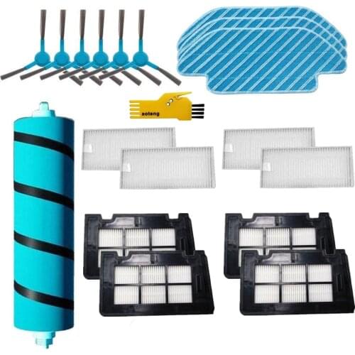 HEPA Filter Accessories For Cecotec Conga 5490 Robot Vacuum Cleaner Main Brush Side Brush Filters Mop Cloth Replacement Parts