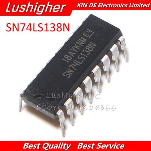 100pcs SN74LS138N DIP-16 74LS138 DIP16 SN74LS138 DIP 74LS138N HD74LS138P
