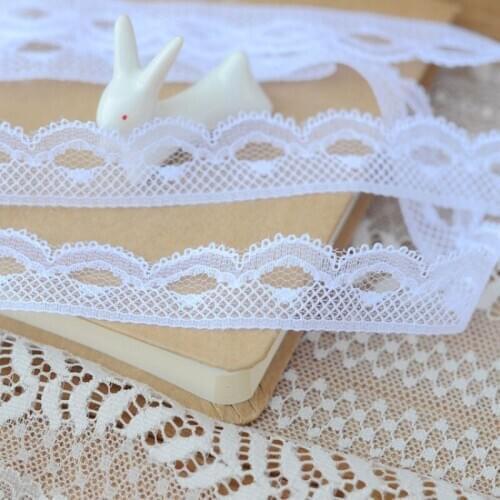 Hot sale Lace accessories white lace small lace 2 cm H0204