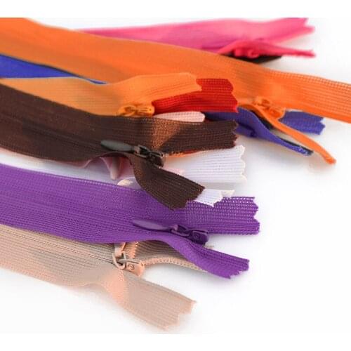 Invisible Zipper Accessory Lace Edge Closed Tail Womens Clothes Cheongsam Pillow Wedding Pants Zipper 60cm zippers for sewing