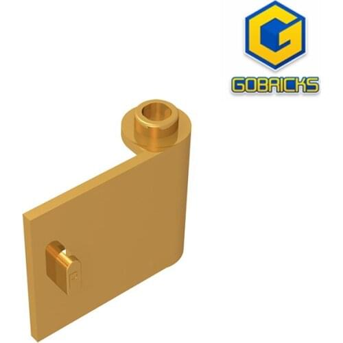 Gobricks GDS-1141 Door 1 x 3 x 2 Right - Open Between Top and Bottom Hinge compatible 92263 pieces of childrens toys