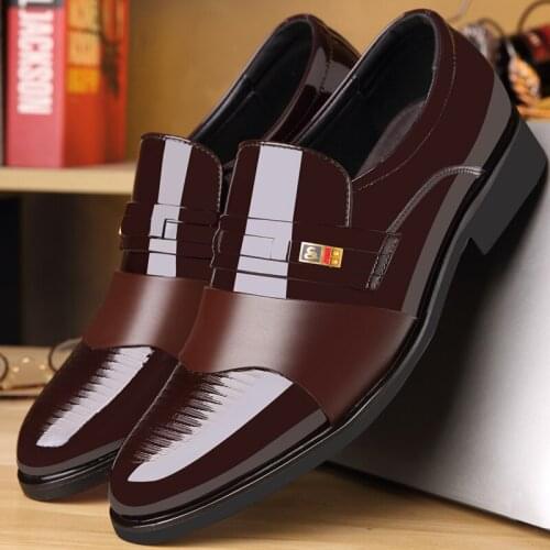 Men Dress Shoes Men Formal Shoes Business Luxury Men Oxfords Footwear Suit Shoes