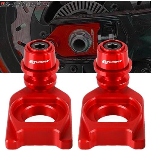 Chain Adjustment Block Frame swingarm Spools sliders Rear Wheel Axle Stand Hook Set FOR SYM MAXSYM TL 500 Maxsym TL500 2020-2021