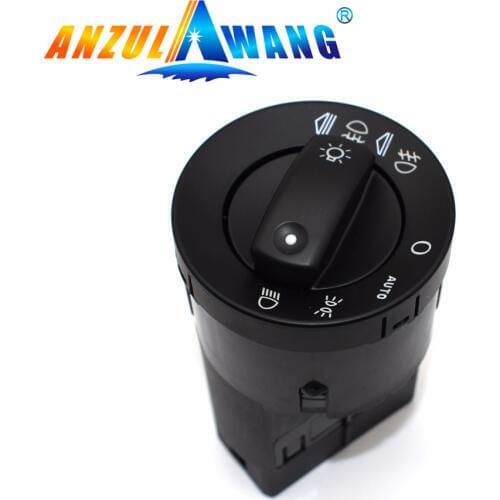 ANZULWANG Headlight Fog Lamp Control Switch Headlight Foglight Switch For AUDI A4 S4 8E B6 B7 2000-2007 8E0941531B