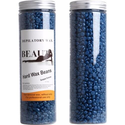 Hot Film Hard Wax Beans Professional Body Bikinis Hair Wax Remover 400g Chamomile Flavor Hair Remover Diagnostic-Tool