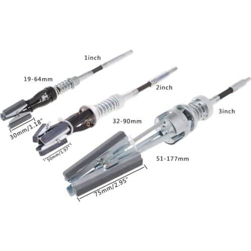 3 Legs Adjustable Brake Cylinder Hone Piston With 3 Grinding Stones Tool Range:19mm-64mm