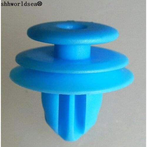 Shhworldsea POM Blue Door Trim Retainer Retaining Clip Car Plastic Tivet Auto Plastic Fastener Clips Locator For Toyota