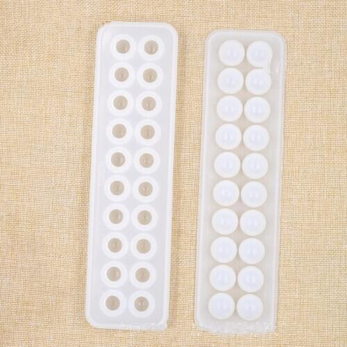 1pc Silicon Mold Epoxy Resin Beads Making Necklace Pendant Craft Tool DIY Handmade Jewellery Tools Accessories Crystal Ball