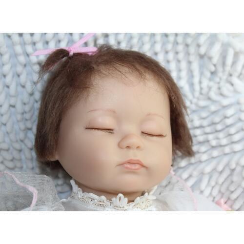 Silicone Reborn Baby Dolls 40cm New Fashion 55cm Realistic Lovely Adorable Sleeping Doll Playmates Kids Toys Birthday Gifts