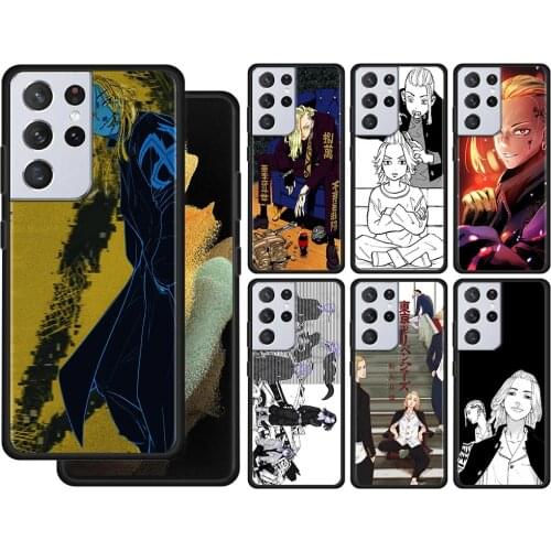 Case For Samsung Galaxy S21 S20 UltrA S21 S20 FE S10 S9 S8 Plus S7 Edge S10Lite S10e Shell Cover Silicone Tokyo Revengers Draken