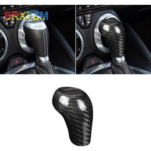 Handbrake Cover Carbon Fiber Anti-Slip Brake Handle Protective Case For Chevrolet Camaro 2016 2017 2018 2019
