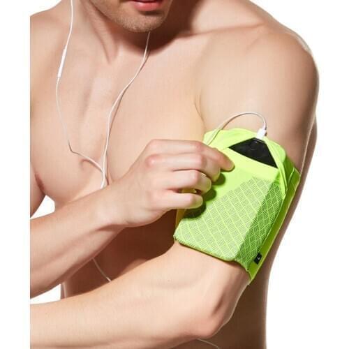 Reflective Sports Arm Bag Running Mobile Phone Bag Sport Armband Case Fashion Unisex Smartphone Handbags Sling Running Arm Band